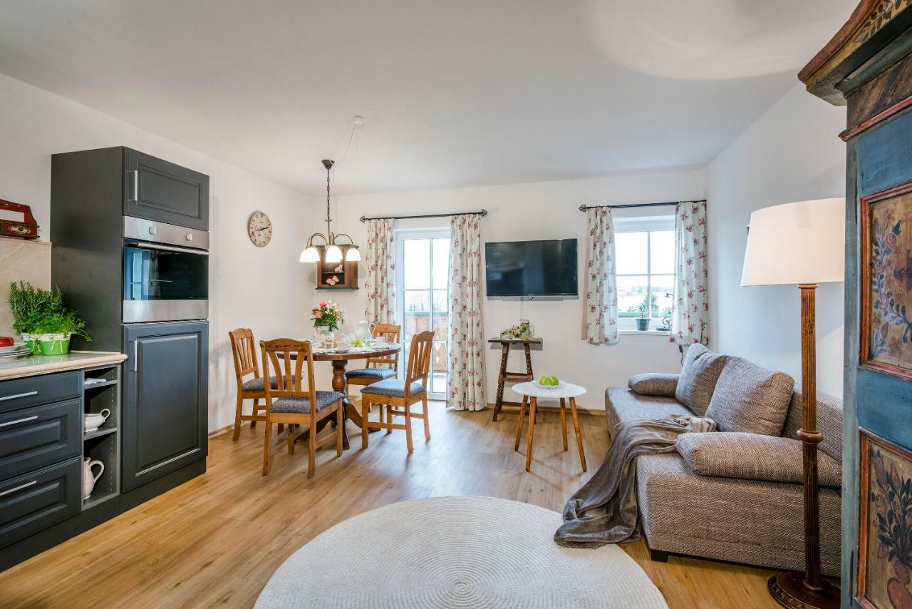 Apartmán Edlmann-Hof Obing Exteriér fotografie